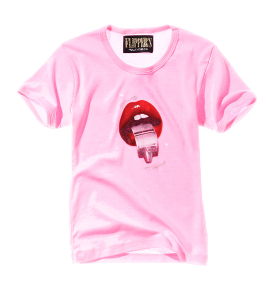 Blow Me Baby T Pink