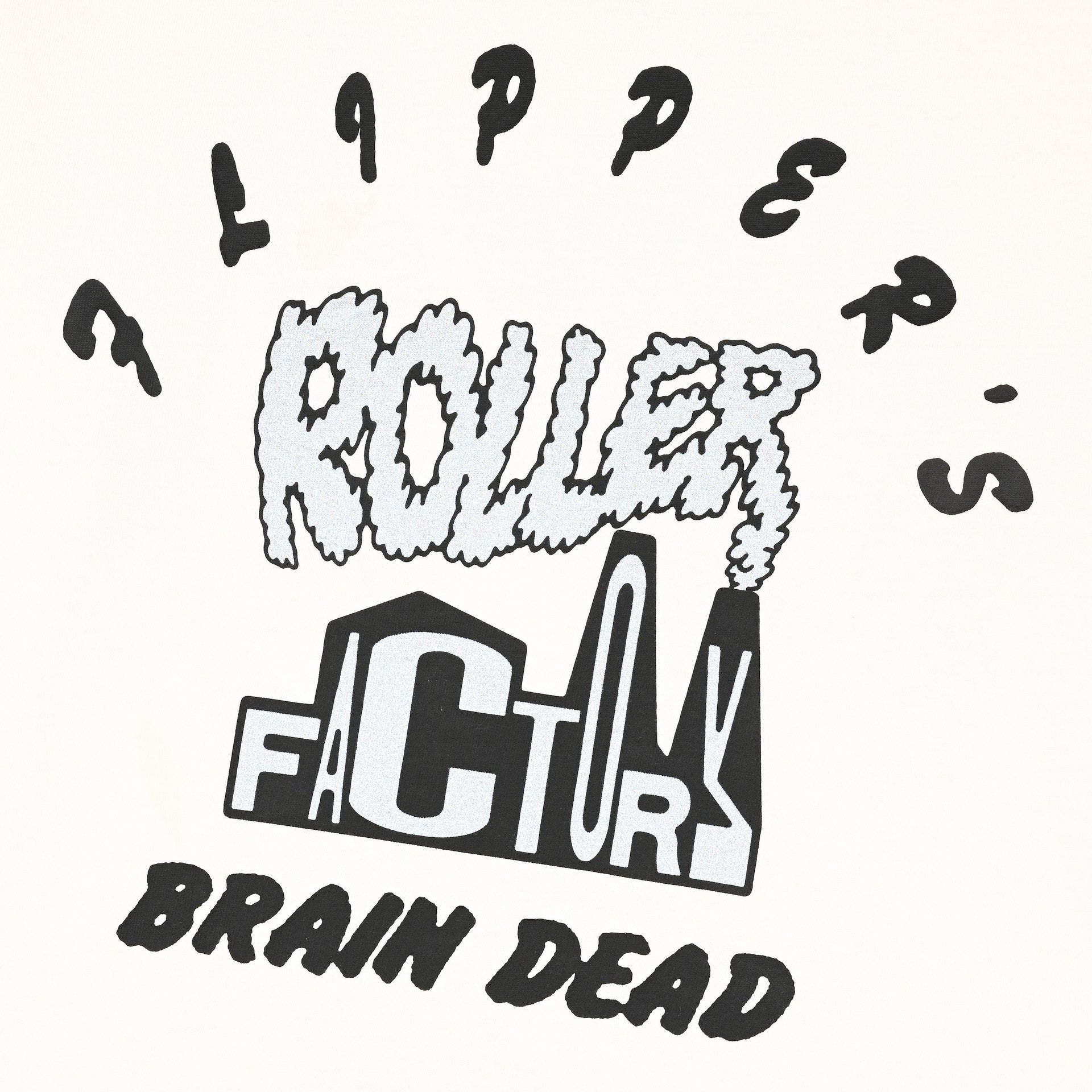 Brain Dead x Flipper's Roller Factory T-shirt